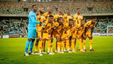 Kaizer Chiefs in action against AmaZulu FC in the DStv Premiership