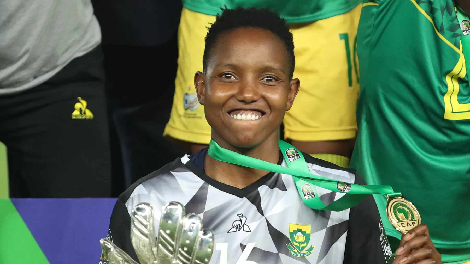 Andile Dlamini reveals her favourite World Cup heroine 