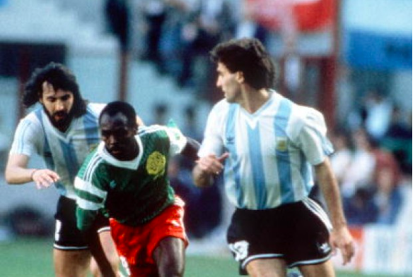 Feutmba was one of the youngest Cameroon stars at the 1990 World Cup.