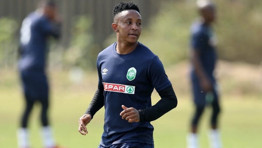 Hendrick Ekstein during a training session at AmaZulu in Durban