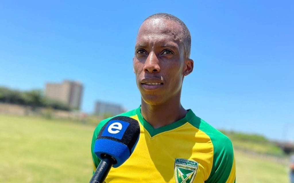 Devine Lunga . Photo courtesy of Golden Arrows