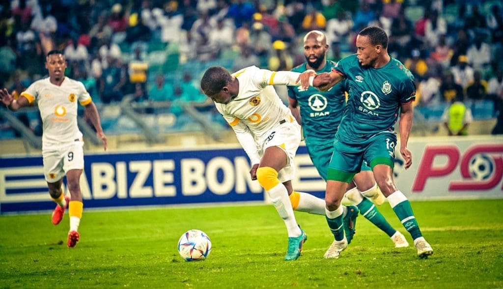 AmaZulu in action against AmaZulu in Durban