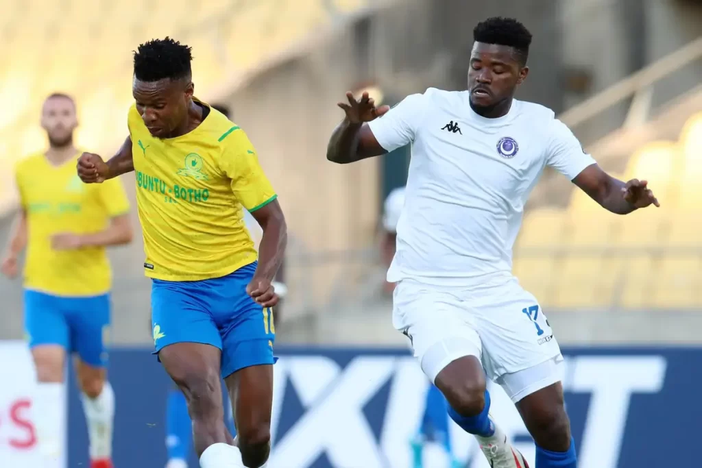 Al Hilal of Sudan against Mamelodi Sundowns in the CAF Champions League