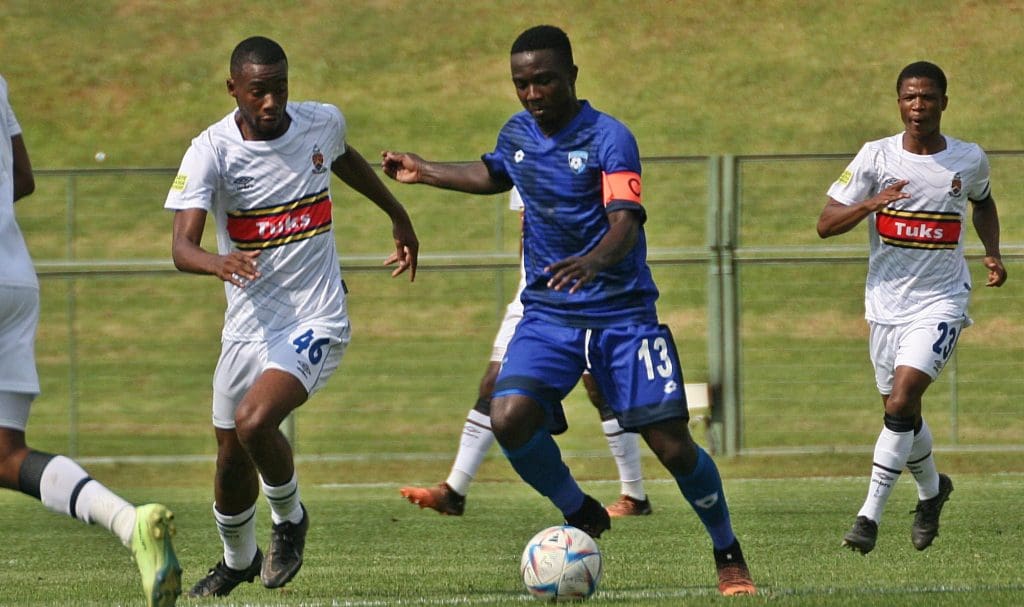 AmaTuks against Uthongathi in a second-tier league clash