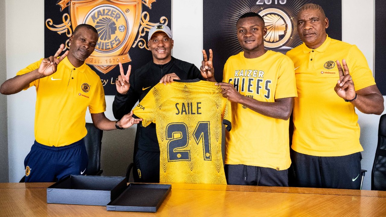 Striker Christian Saile unveiled by Kaizer Chiefs at Naturena
