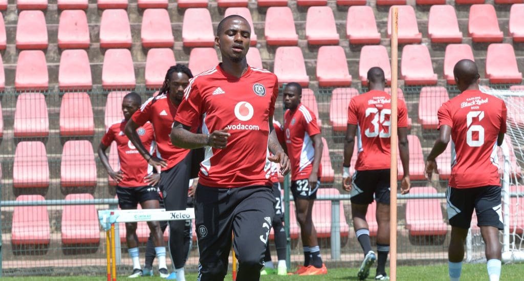 Orlando Pirates players training. Picture courtesy of Orlando Pirates