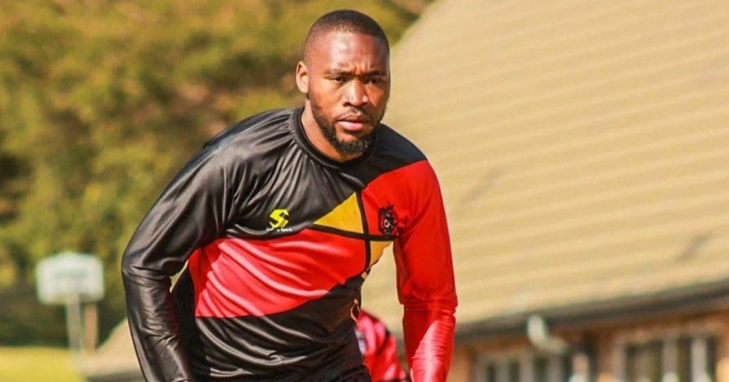 Sibusiso Vilakazi during a TS Galaxy training session. Picture by TS Galaxy