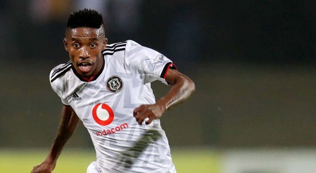 Monnapule Saleng in action in the DStv Premiership