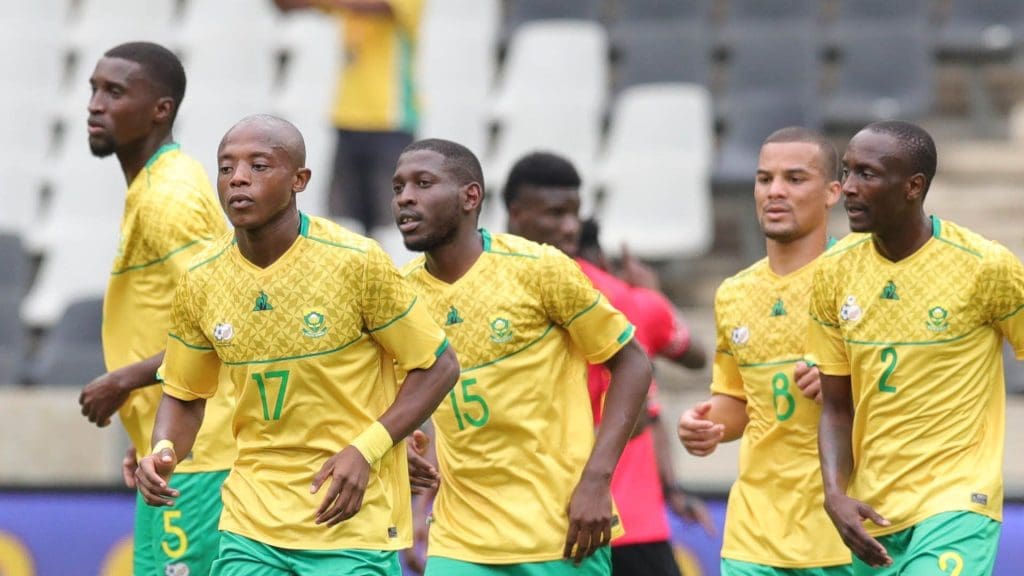Bafana Bafana in action