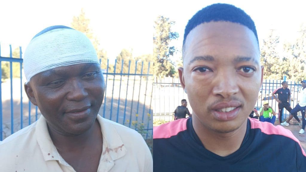 The game between Postmasburg and Kimberley Diamond City was abandoned due to war that occurred.