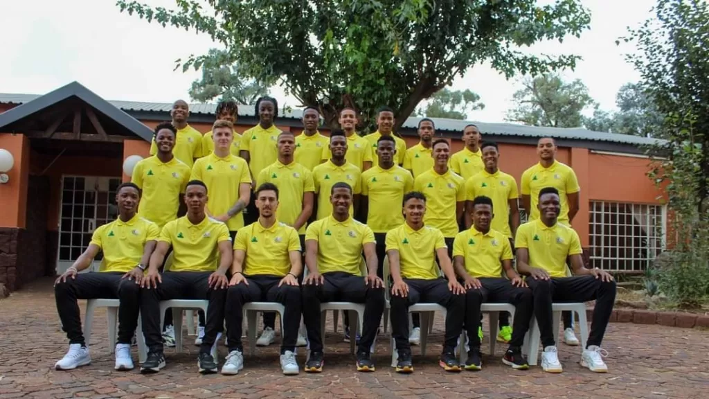 David Notoane team for Olympic qualifiers.