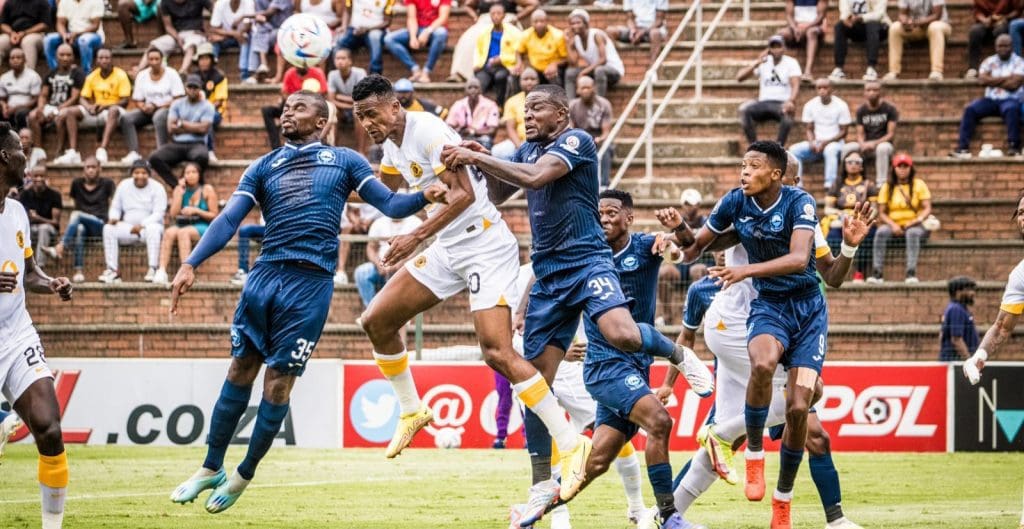 Kaizer Chiefs defender Siyabonga Ngezana in action against Richards Bay