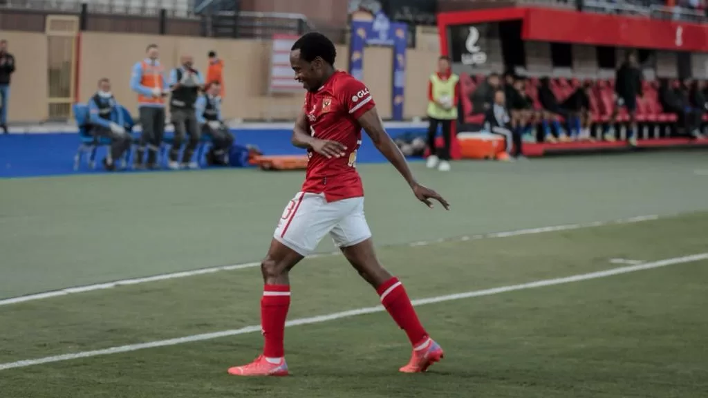 Percy Tau wins third trophy with Al Ahly.
