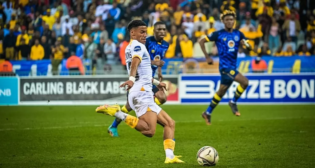Dillan Solomons of Kaizer Chiefs in action