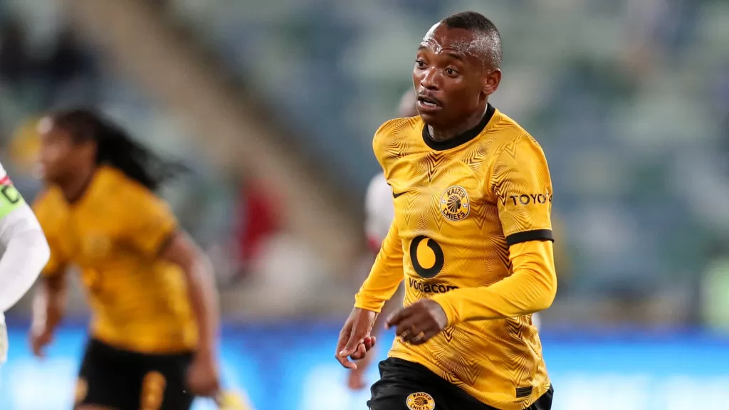 Khama Billiat of Kaizer Chiefs in action