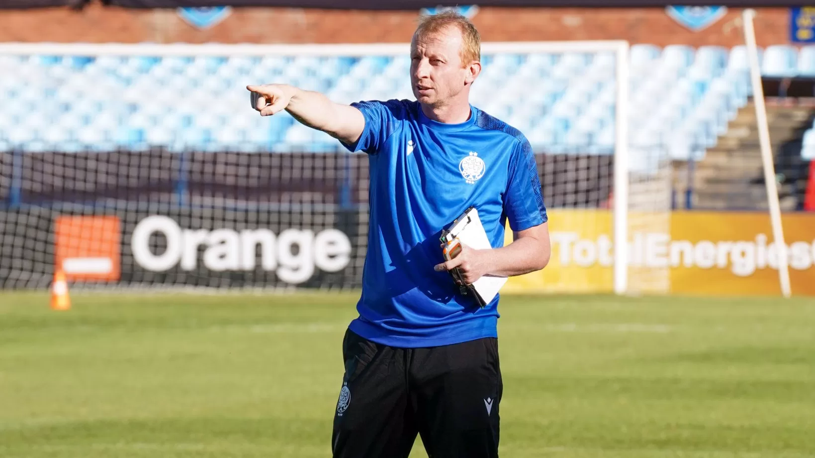Wydad AC coach Sven Vandenbroeck
