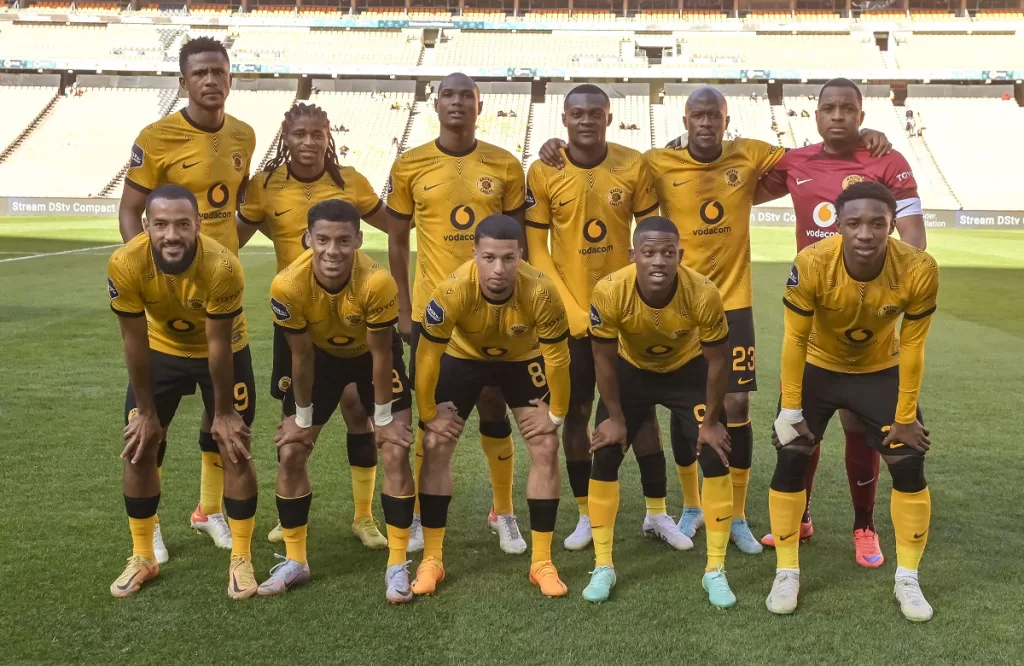 Team Kaizer Chiefs during a game
