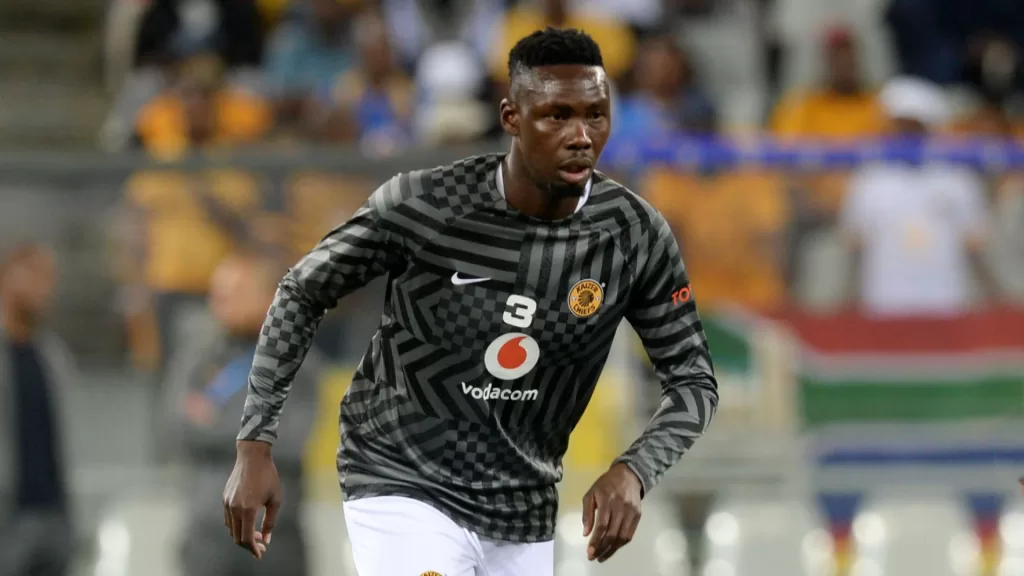 Erick Mathoho before a game