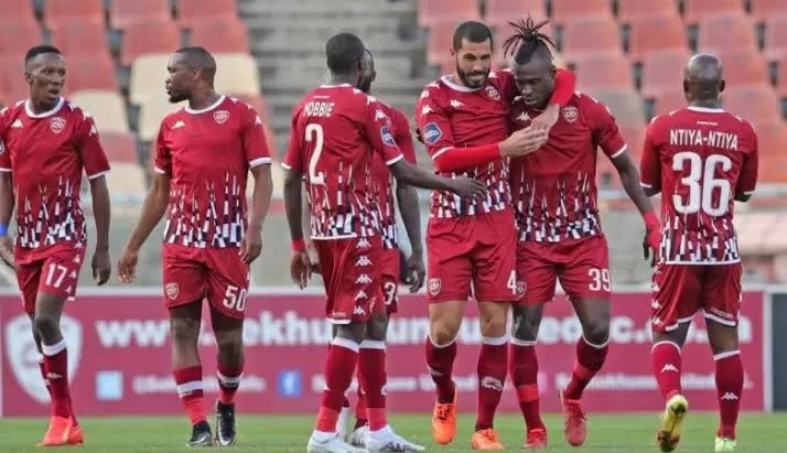 Sekhukhune United in action in the DStv Premiership