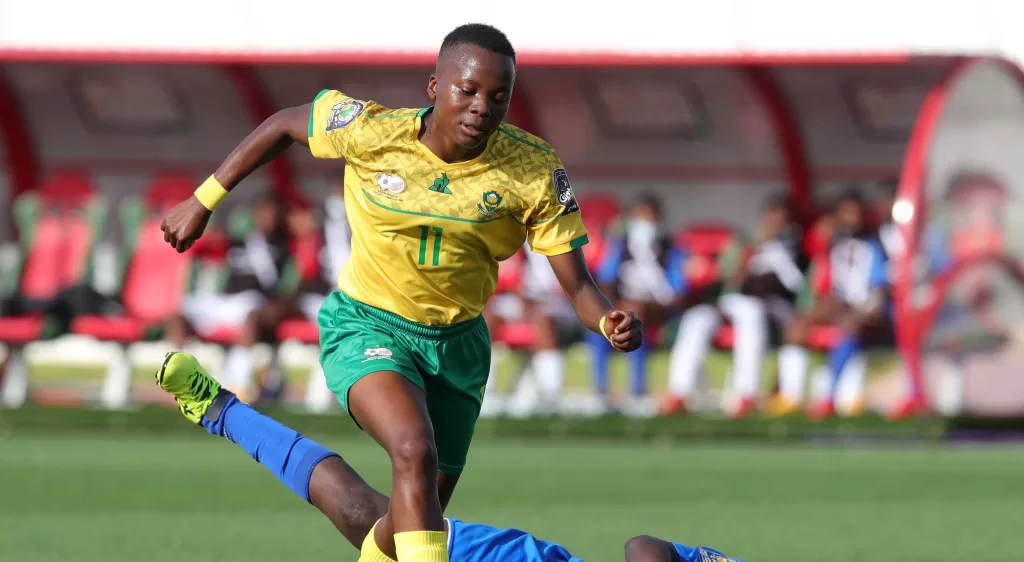 Thembi Kgatlana of Banyana Banyana