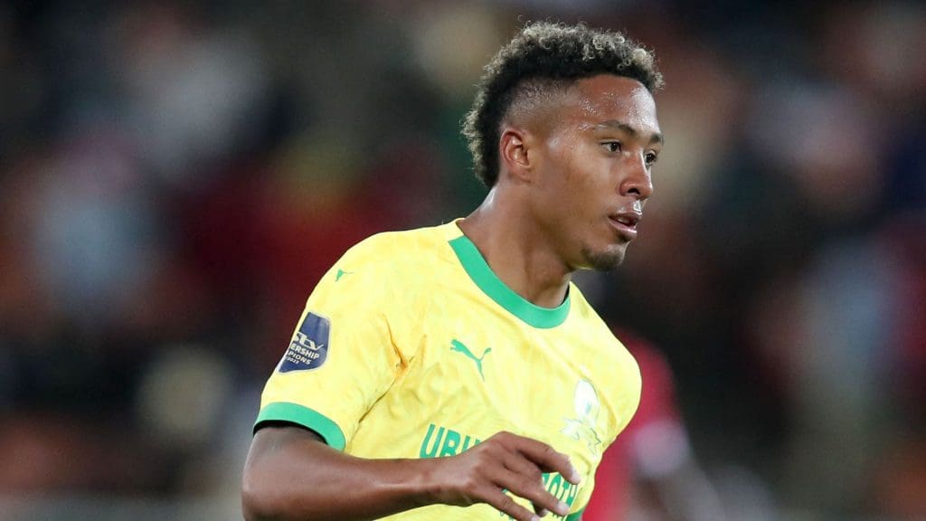 Mamelodi Sundowns goalscorer Lucas Ribeiro in action.