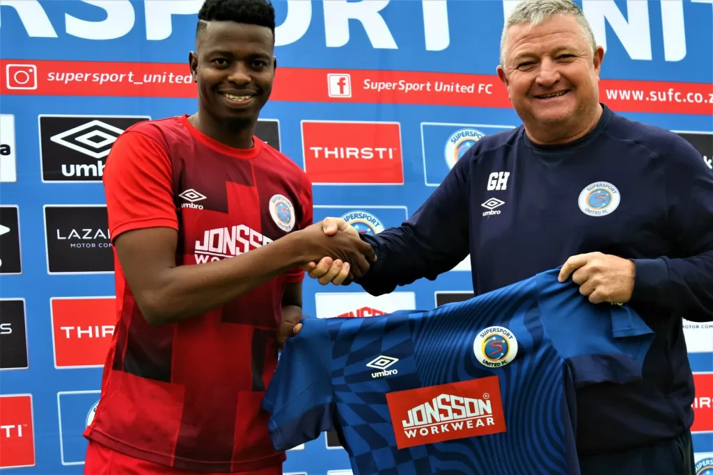 Phathutshedzo Nange and Gavin Hunt