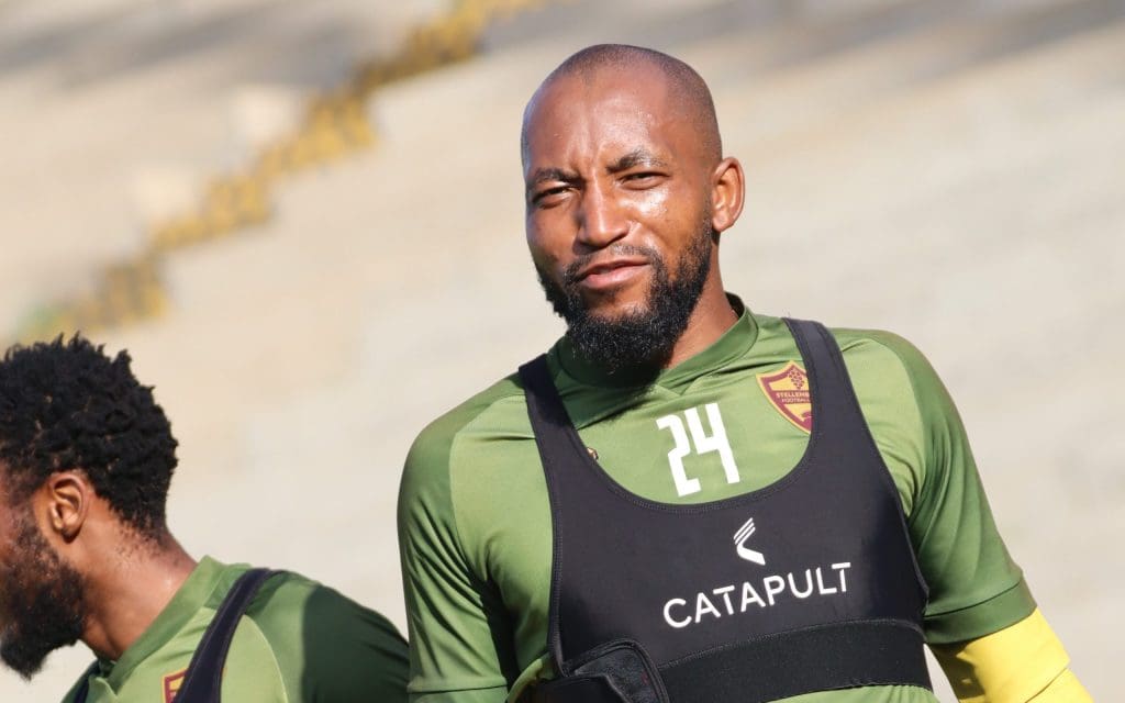 Sibongiseni Mthethwa of Stellenbosch FC, wanted by Kaizer Chiefs