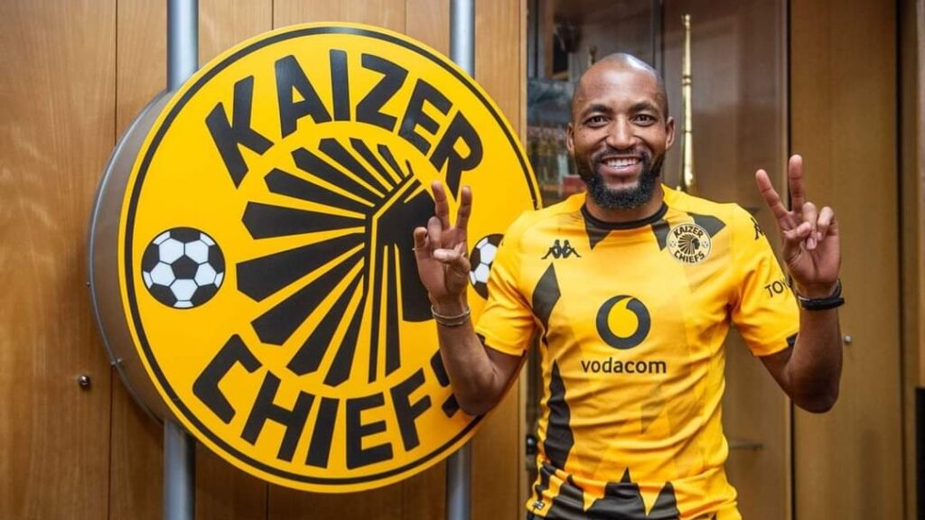 Midfielder Sibongiseni Mthethwa who recently joined Kaizer Chiefs.
