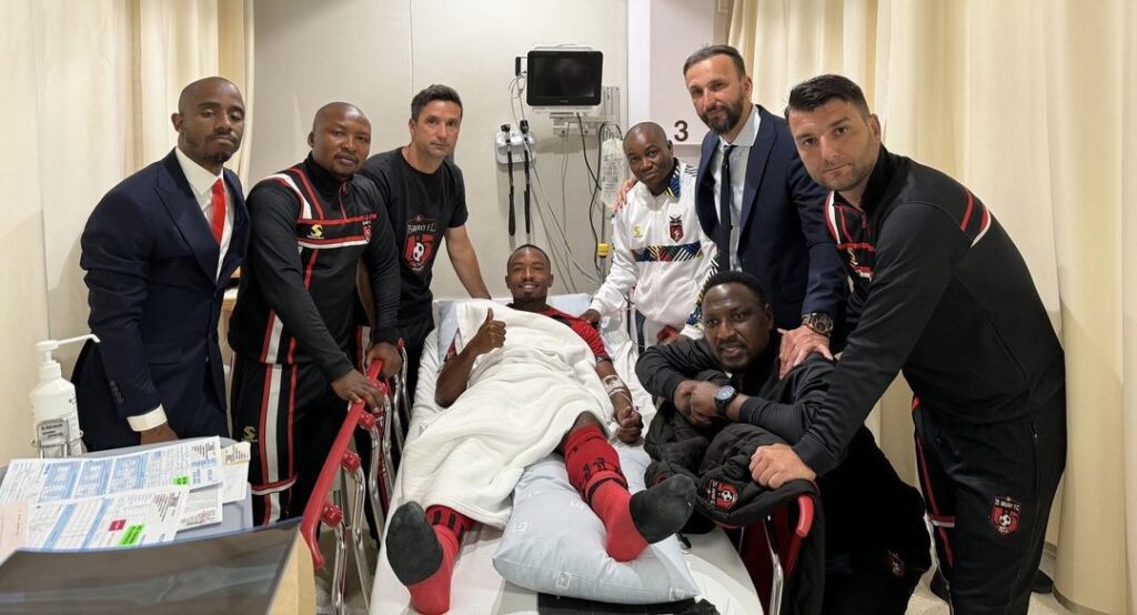 Bernard Parker issues update on his horrific injury setback