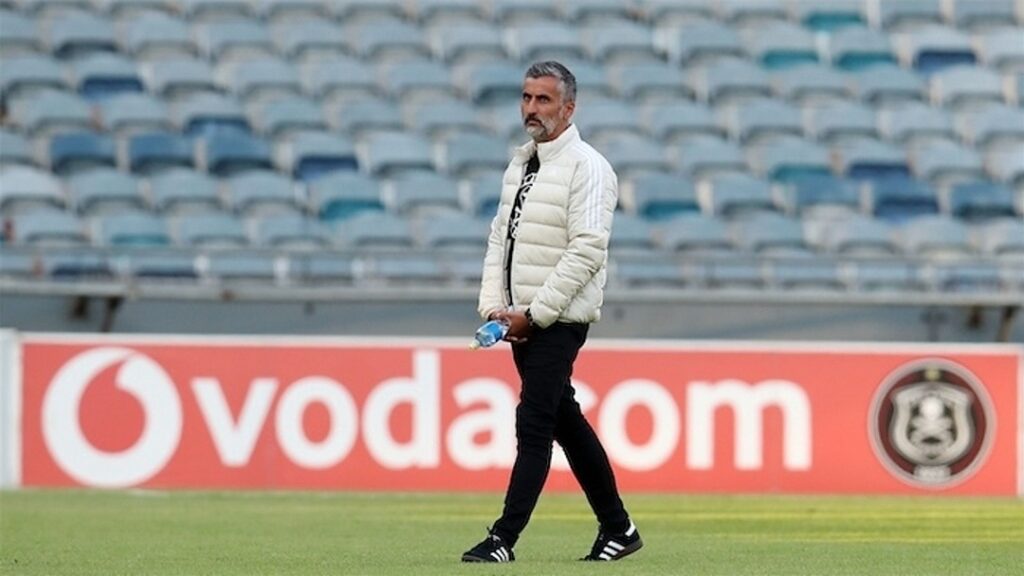 Orlando Pirates head coach Jose Riveiro.