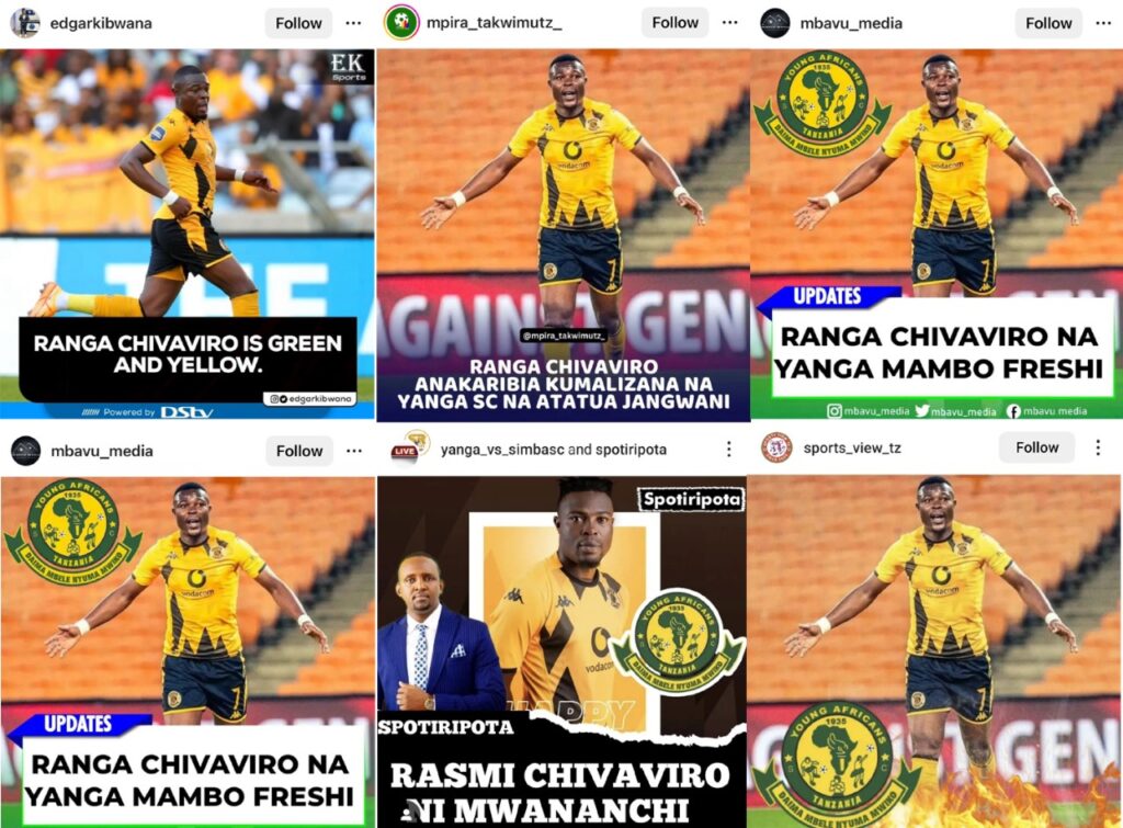 Ranga Chivaviro has been in the news