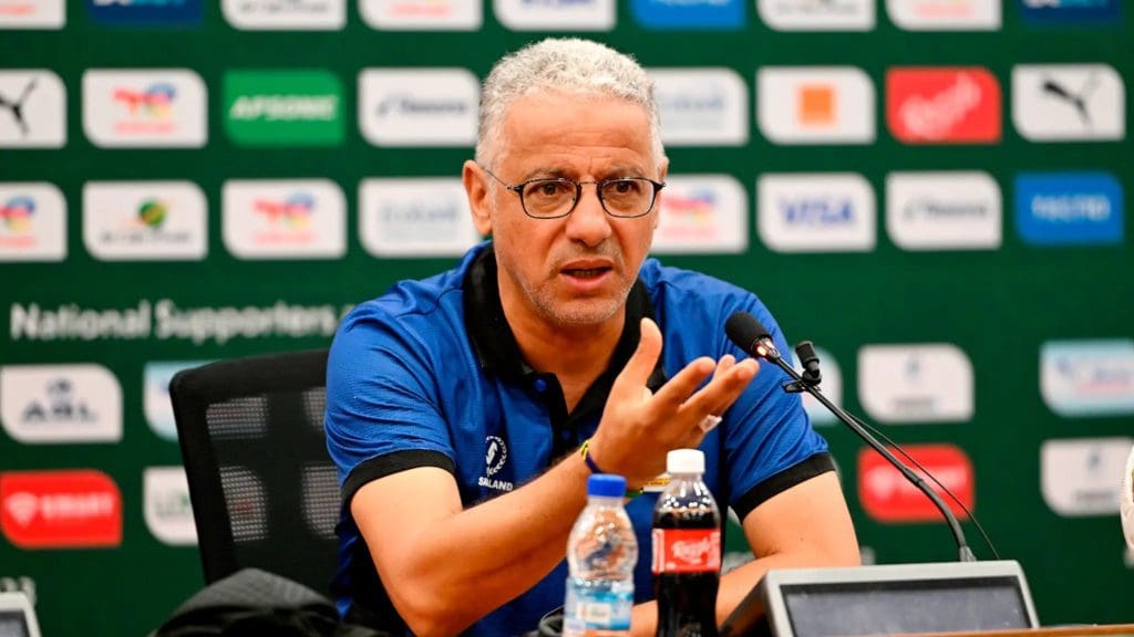 Coach suspended at AFCON for making accusations against CAF