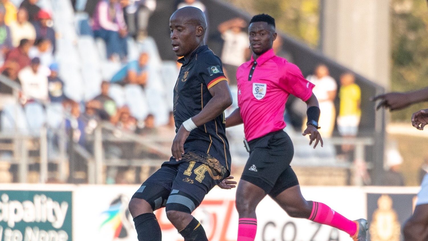 Royal AM left back Thabo Matlaba