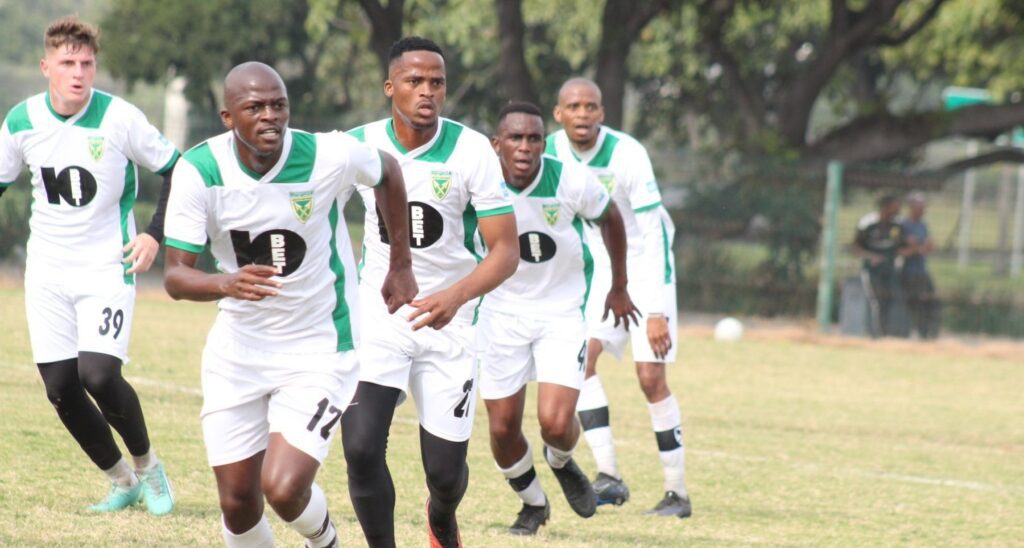 Golden Arrows players at training