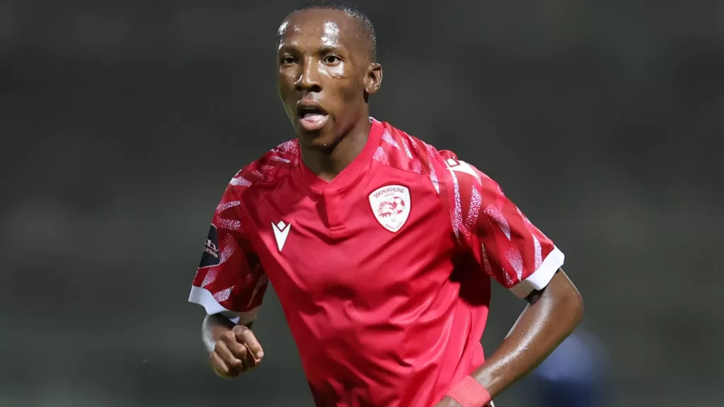 Elias Mokwana of Sekhukhune United. He is liked by Doctor Khumalo