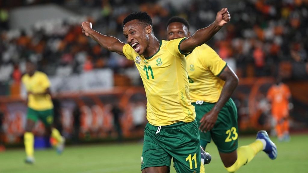 Themba Zwane has received praise from Pitso Mosimane