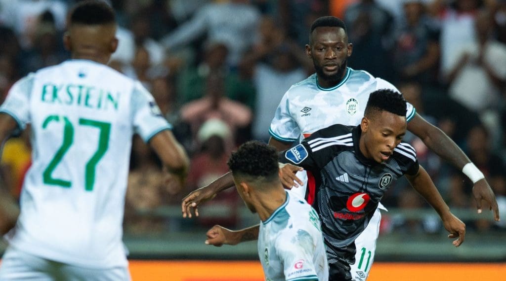 AmaZulu FC in action against Orlando Pirates in the DStv Premiership