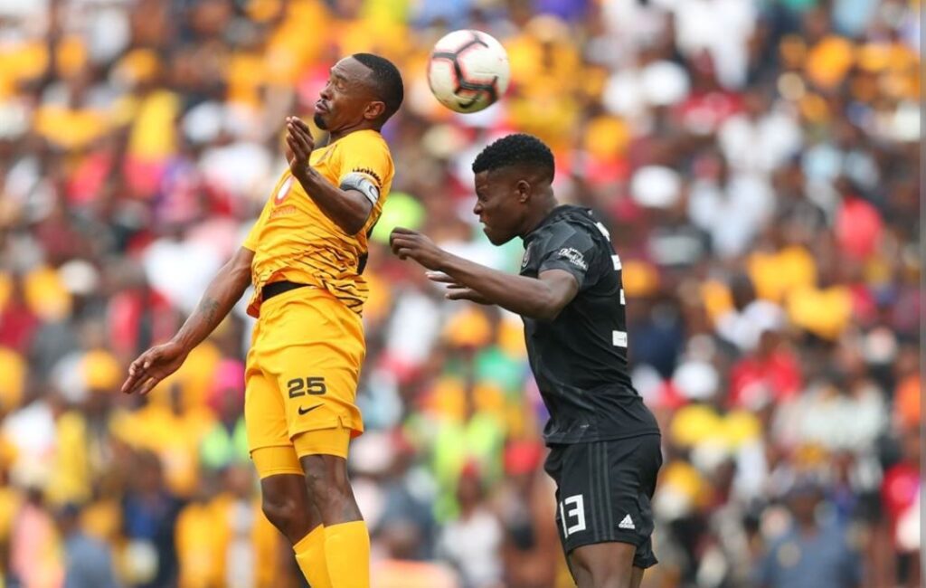 Marshall Munetsi in the Soweto derby