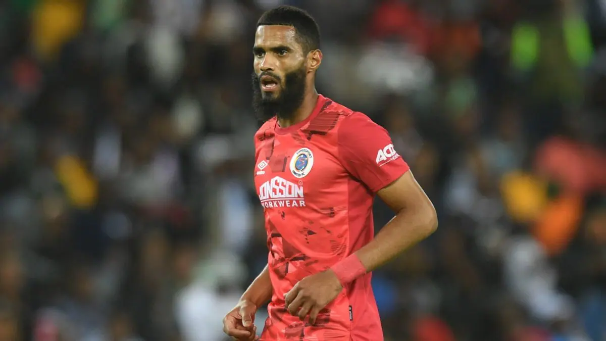 Tashreeq Morris in action for SuperSport United