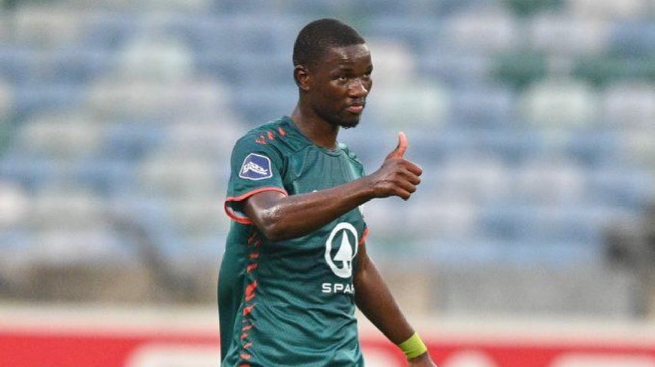 TS Galaxy trialist Veluyeke Zulu during his time at AmaZulu FC