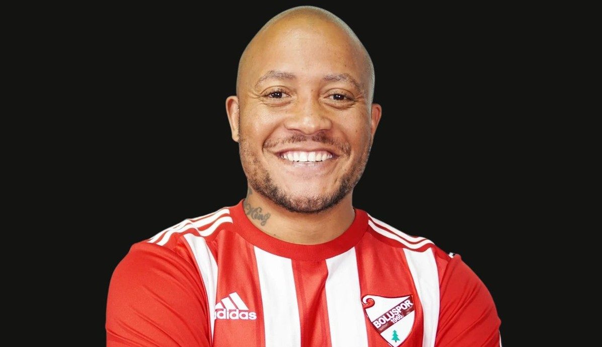 Former Bafana Bafana striker Dino Ndlovu during his stint at Turkish side Boluspor