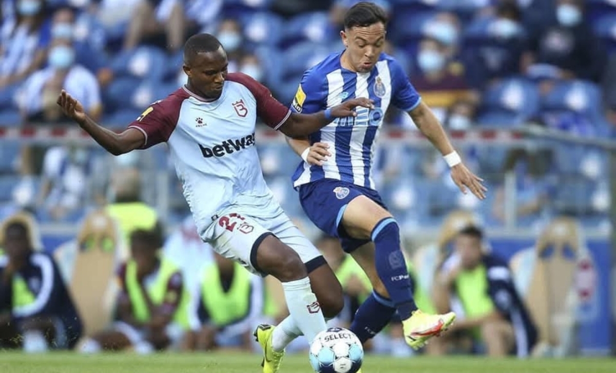 South African defender Thibang Phete in action