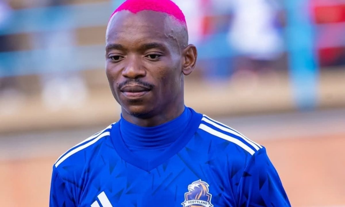 Former Kaizer Chiefs forward Khama Billiat in Scottland FC Colors