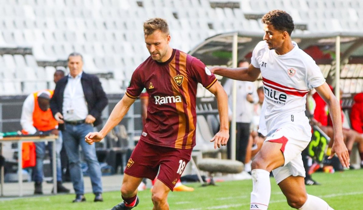 CAF Confederation Cup quartefinal tie between Stellenbosch FC and Zamalek