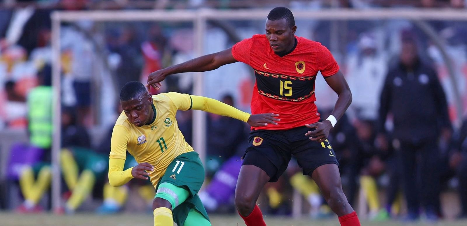 COSAFA CUP Final match between Angola and Bafana Bafana at Free State Stadium, in Bloemfontein