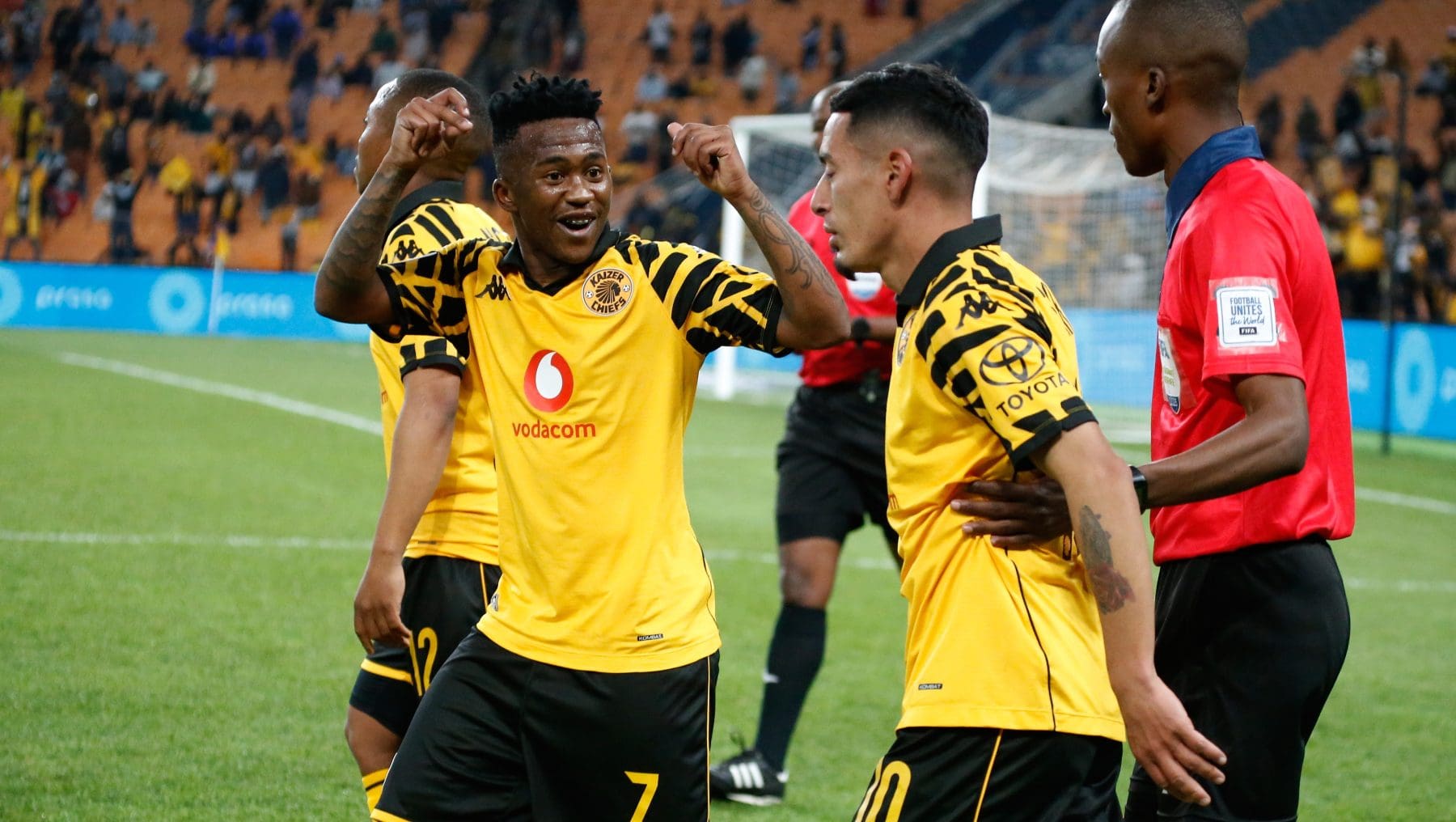 Kaizer Chiefs in action against Richards Bay FC