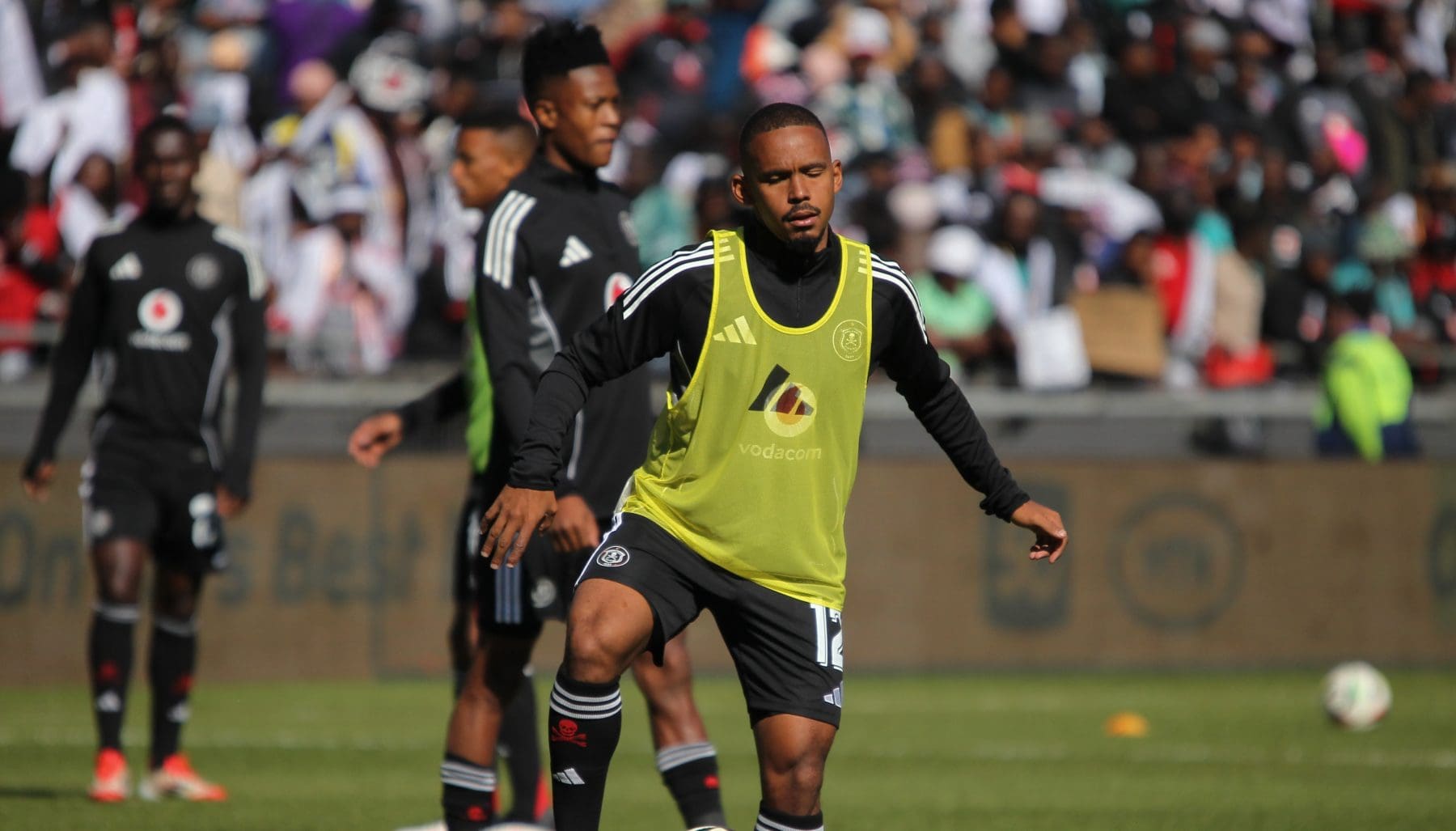 Oswin Appollis with Orlando Pirates at Orlando Stadium