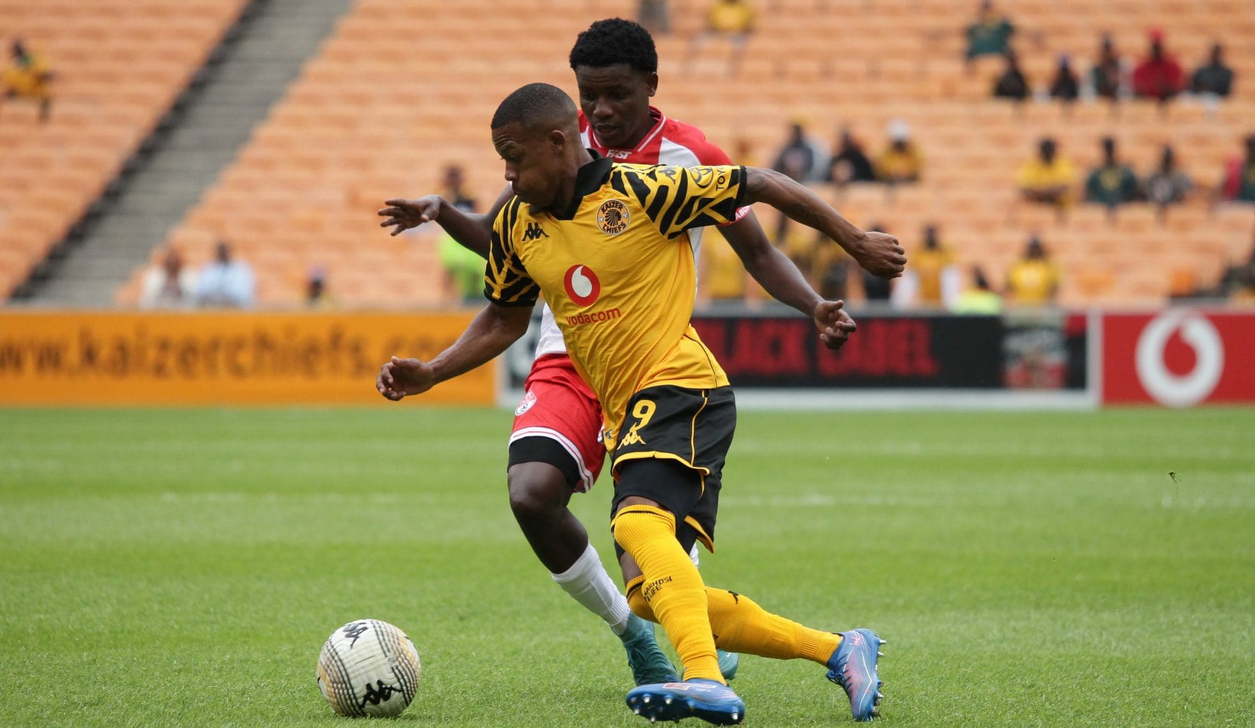 Kaizer Chiefs in action against Kabuscorp
