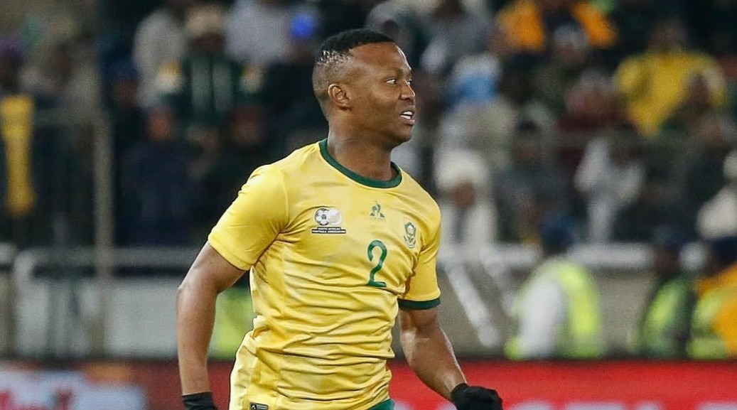 Mohau Nkota in action for South Africa