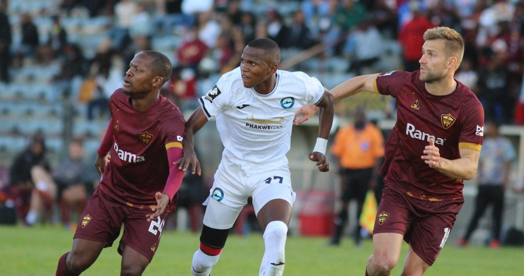 Richards Bay vs Stellenbosch FC in a Betway Premiership match